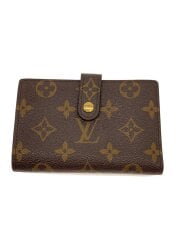 ポルト・フォイユ・ヴィエノワ_モノグラム・キャンバス/PVC/BRW/モノグラム/レディース