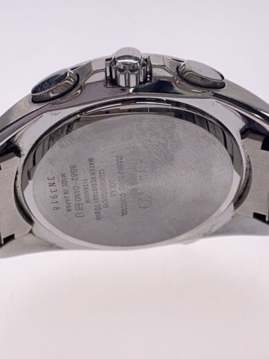 商品画像：ソーラー腕時計/アナログ/チタン/NVY/SLV/チタン/8B82-0AN0 3