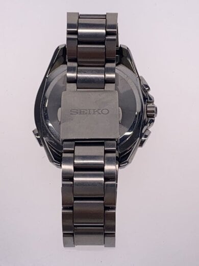 商品画像：ソーラー腕時計/アナログ/チタン/NVY/SLV/チタン/8B82-0AN0 5