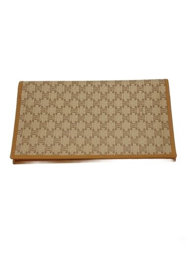 商品画像：札入れ/長財布/レザー/CRM/総柄/メンズ 1