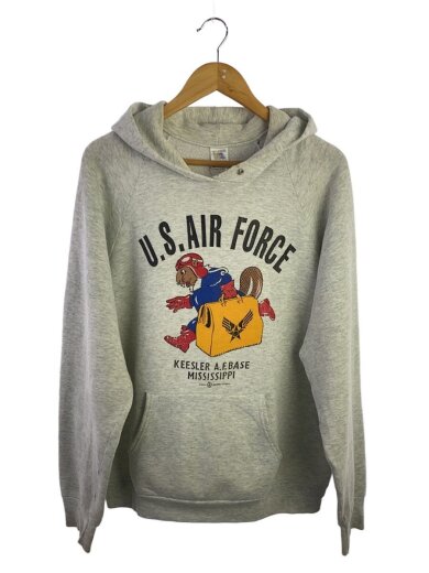 商品画像：パーカー/L/コットン/GRY/U.S.AIR FORCE 1