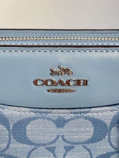 商品画像：ショルダーバッグ/--/BLU/総柄/CH859 5