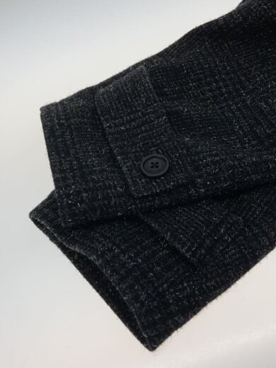 商品画像：チェスターコート/M/ウール/GRY/チェック 5