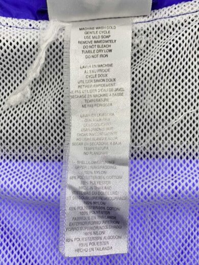 商品画像：ナイロンジャケット/L/ナイロン/BLU 4