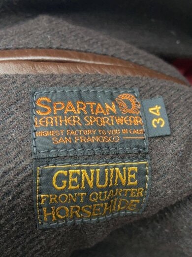 商品画像：レザージャケット・ブルゾン/34/馬革/BRW/30s MOTORCYCLE JK SINGLE TYPE 3