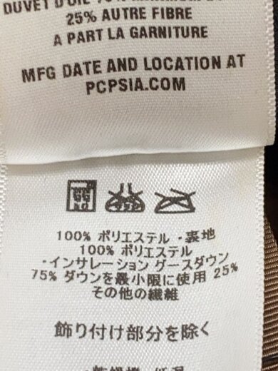 商品画像：ダウンベスト/S/ポリエステル/BEG 5