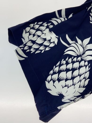 商品画像：アロハシャツ/L/レザー/NVY/花柄/DK36201 6