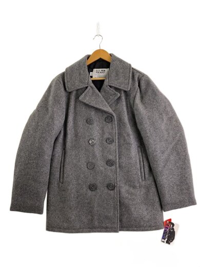 商品画像：テーラードジャケット/38/ウール/GRY/無地/740N 1