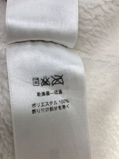 商品画像：フリースジャケット/S/ポリエステル/WHT/25442sp16 4