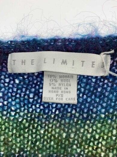 商品画像：THE LIMITED/ニット・セーター(厚手)/S/モヘア/BLU/ストライプ// 3