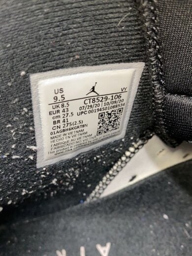 商品画像：AIR JORDAN 6 RETRO_エアジョーダン 6 レトロ/27.5cm/WHT 5