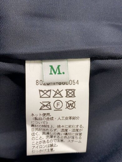 商品画像：レザージャケット・ブルゾン/M/フェイクレザー/BLK/無地/8025-1-860054// 4