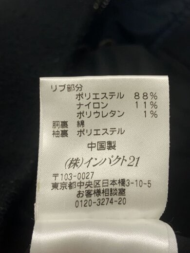 商品画像：スウィングトップ/代理店表記有/ジャケット/M/コットン/NVY 5