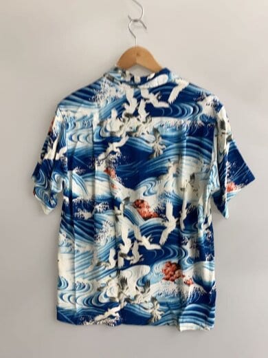 商品画像：アロハシャツ/S/レーヨン/BLU/SS30987// 2