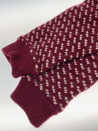 商品画像：70s/NORWAY製/バーズアイ/ニット・セーター(厚手)/M/ウール/BRD// 6