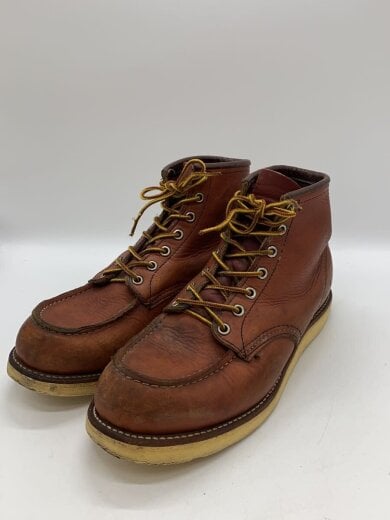 商品画像：レースアップブーツ/US9.5/BRW/レザー/8131 2