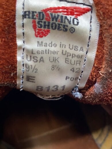 商品画像：レースアップブーツ/US9.5/BRW/レザー/8131 5