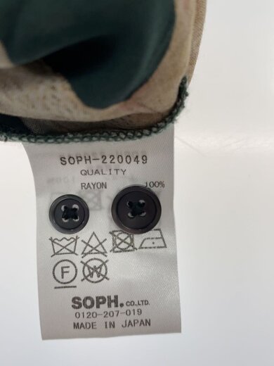 商品画像：S/S ALOHA SHIRT/M/レーヨン/GRN/花柄/SOPH-220049// 6