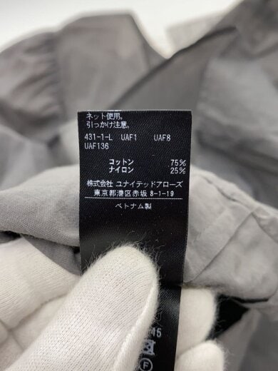 商品画像：フリルショートスリーブブラウス/--/コットン/GRY/1516-162-5145// 4