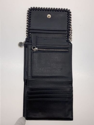 商品画像：3つ折り財布/--/BLK/無地/レディース/431000// 4