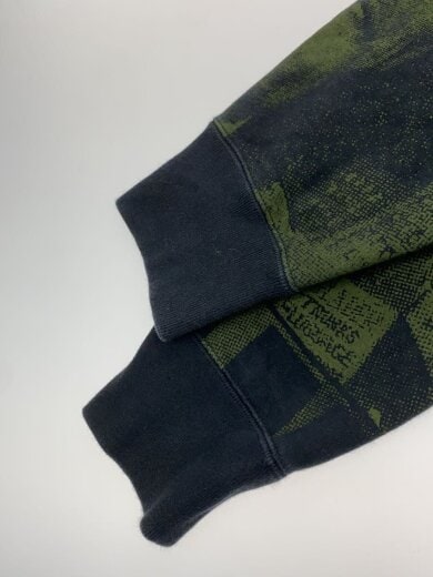 商品画像：MALCOLM X HOODED SWEATSHIRT/M/コットン/GRN/総柄 5