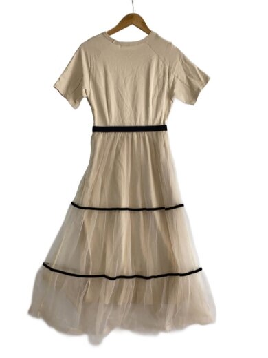 商品画像：半袖ワンピース/one/コットン/IVO/無地/RWCO202075 2