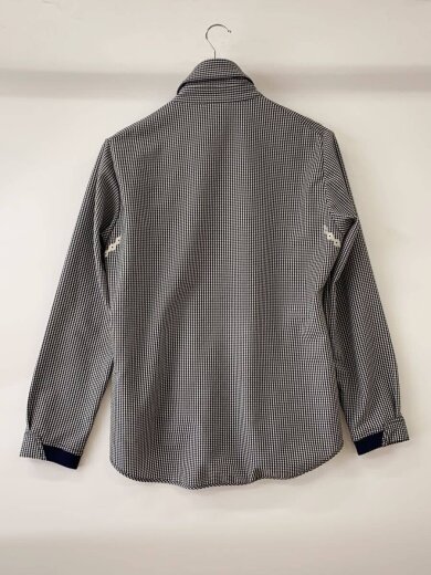 商品画像：長袖シャツ/S/ポリエステル/ギンガムCK/P0512LS05 2