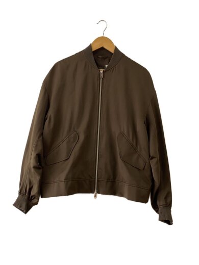 商品画像：ブルゾン/3/ポリエステル/BRW/無地/109450003 1