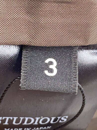 商品画像：ブルゾン/3/ポリエステル/BRW/無地/109450003 4