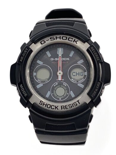 商品画像：ソーラー腕時計/デジタル/ラバー/BLK/BLK/awg-m100 1