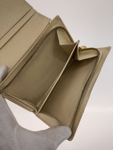 画像：LOUIS VUITTON2つ折り財布/レザー/WHT/レディース5