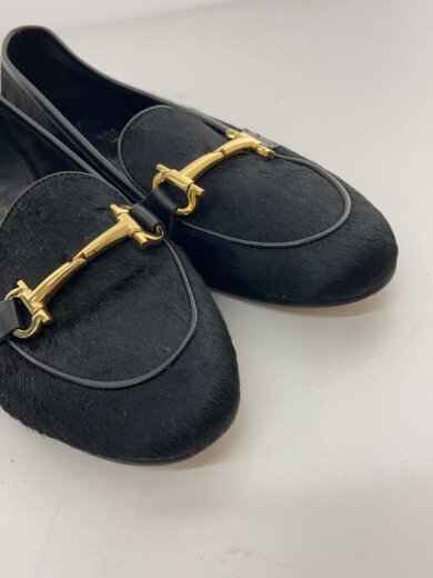 商品画像：パンプス/UK6.5/BLK/ハラコ/73913 7