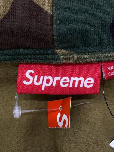 商品画像：Small Box Zip Up Hooded Sweatshirt/L/コットン/KHK/カモフラ// 3
