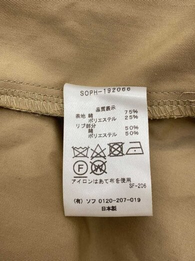 商品画像：COACH BLOUSON/M/コットン/BEG/SOPH-192066// 4