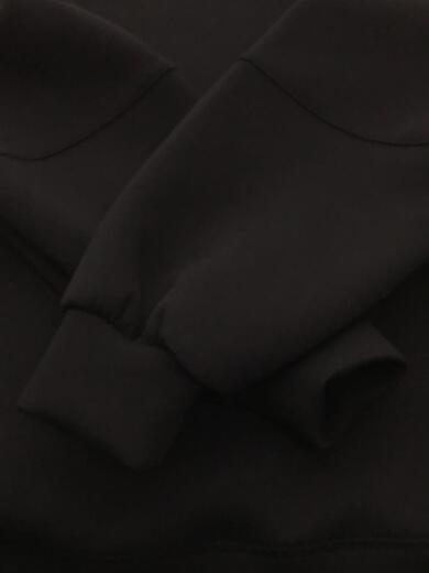 画像：allurevilleスウェット/2/ポリエステル/BLK/無地/202120-15-040-95-0206