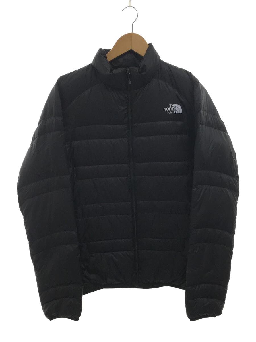 THE NORTH FACE(ザノースフェイス) / LIGHT HEAT JACKET_ライトヒートジャケット/L/ナイロン/BLK/無地 古着の販売・通販ならセカンドストリート
