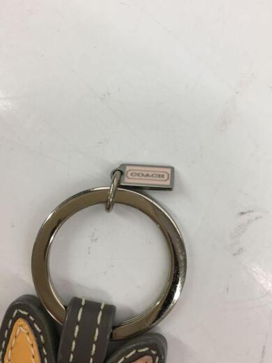 画像：COACH犬/キーリング/キーホルダー/--/GRY/レディース4