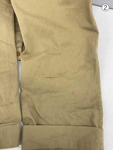 商品画像：50s/チノ/M45/ボトム/コットン/BEG/無地 7