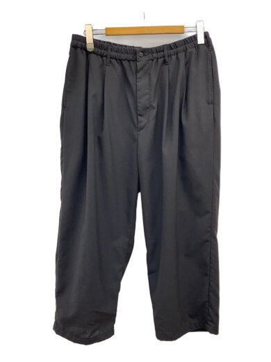 商品画像：2 Tuck Easy Pants/ボトム/L/ポリエステル/BLK// 1