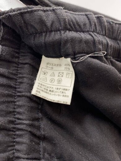 商品画像：2 Tuck Easy Pants/ボトム/L/ポリエステル/BLK// 5