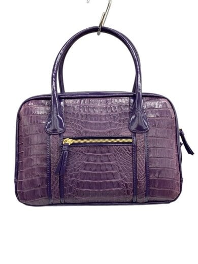 商品画像：カイマン/クロコ/ハンドバッグ/レザー/PUP 1