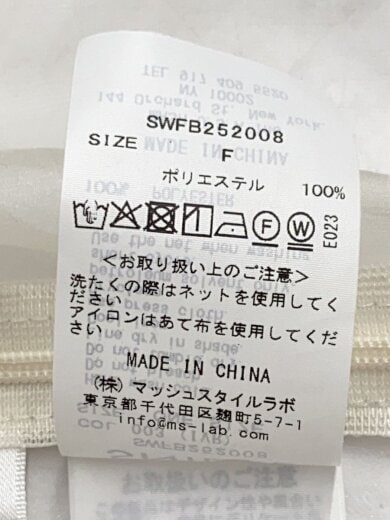 商品画像：ノースリフリルブラウス/one/ポリエステル/IVO/SWFB252008 5