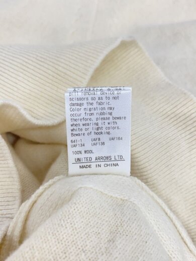 商品画像：conte/ウール クルーネックニット/FREE/ウール/WHT 5