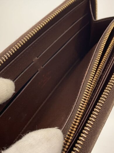 商品画像：1)ジッピー・ウォレット_ダミエ・エベヌ/PVC/BRW/レディース 6