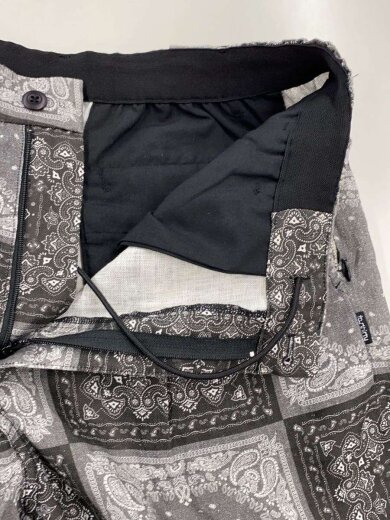 商品画像：BT-L PZ CHINO/ボトム/3/リネン/BLK/ペーズリー/23-088 3