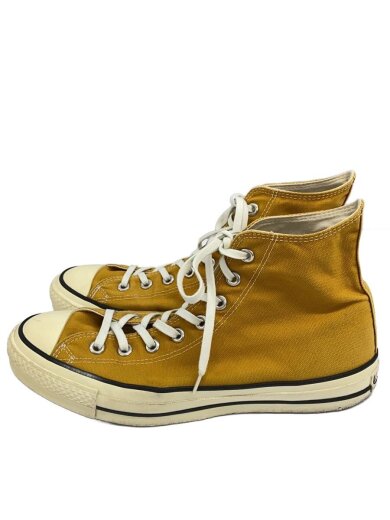 商品画像：ハイカットスニーカー/US9/YLW/キャンバス 1