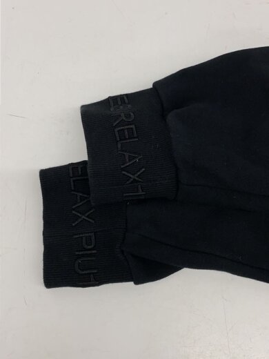 商品画像：レザーパッチスウェットプルオーバーフーディー/XL/コットン/BLK/USO-25127 6