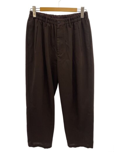 商品画像：2Tuck Easy Pants/M/ポリエステル/BRW 1