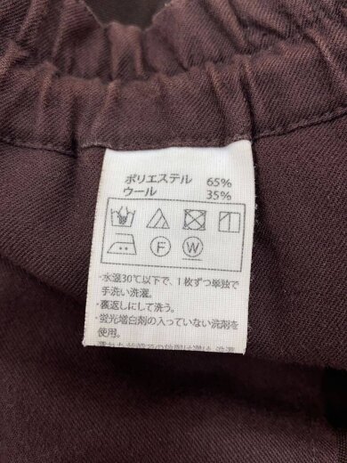 商品画像：2Tuck Easy Pants/M/ポリエステル/BRW 6
