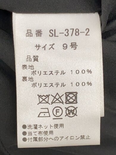 商品画像：ウールライクドルマンコート/9/ポリエステル/BLK/SL-378-2 4